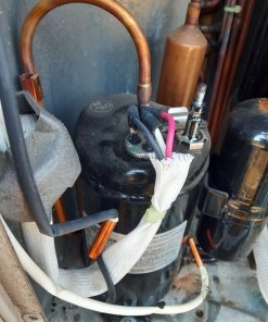 Kompressorbyte luft/vattenvärmepump Mitsubishi Electric EcoDan
