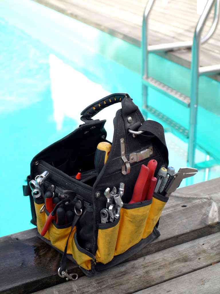 Service av poolvärmepump